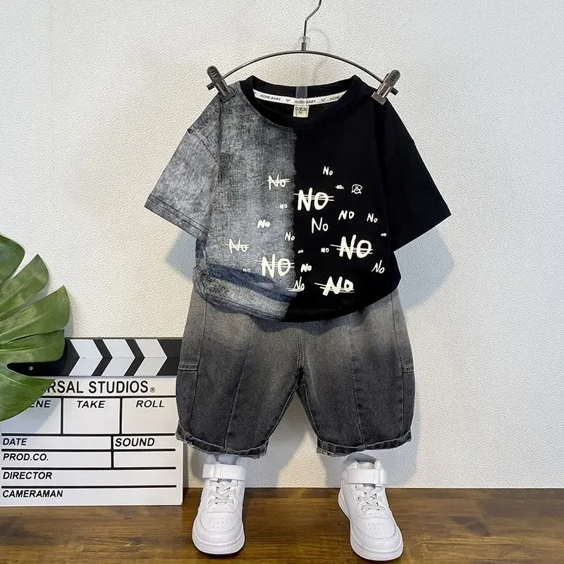 2-10 Years Boys Summer Clothes Set 2 Pcs Tops And Shorts Suit Trend Children Costume Casual Kids Outfits Babys Clothing
2-10 Years Boys Summer Clothes Set 2 Pcs Tops And Shorts Suit Trend Children Costume Casual Kids Outfits Babys Clothing