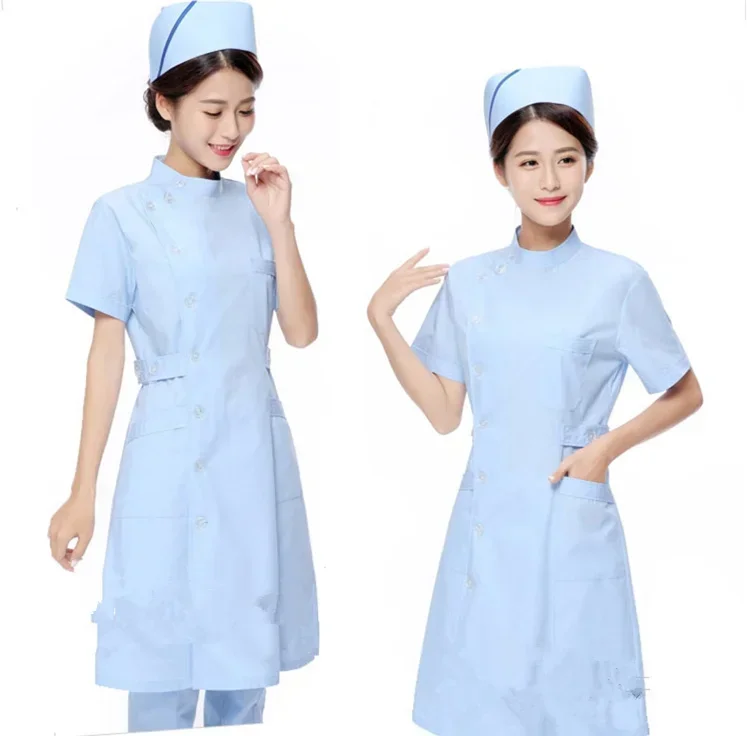 Summer 3 Color Nurse Uniform Medical Robe Hospital Nurse Uniform Women Medical Uniforms Ladies Elegant White Lab Coat
Summer 3 Color Nurse Uniform Medical Robe Hospital Nurse Uniform Women Medical Uniforms Ladies Elegant White Lab Coat