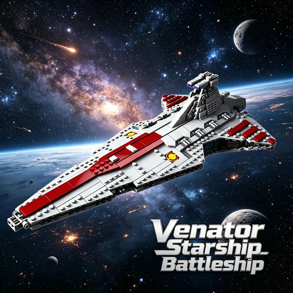 960PCS Space Wars Vinetto Cruiser Building Blocks Spaceship Defense Ship MOC Model Kits Desktop Decoration Toy Birthday Gifts
960PCS Space Wars Vinetto Cruiser Building Blocks Spaceship Defense Ship MOC Model Kits Desktop Decoration Toy Birthday Gifts