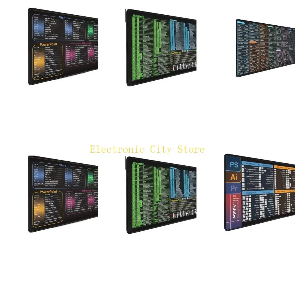 Large Office Desk Pad with Excels and Word Shortcut and Waterproof Surfaces Sheet HU8D
Large Office Desk Pad with Excels and Word Shortcut and Waterproof Surfaces Sheet HU8D