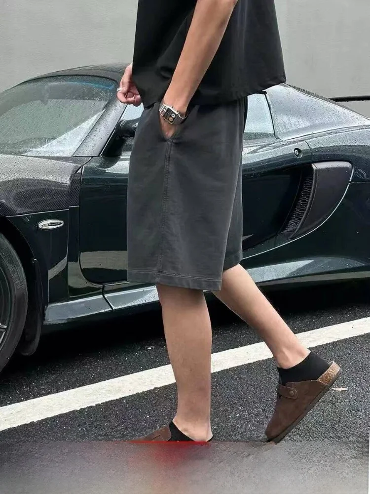 Pure Cotton Casual Shorts Men Women Breathable Comfortable Summer Fashionable Versatile Washed Finish Straight Leg mid Waist
Pure Cotton Casual Shorts Men Women Breathable Comfortable Summer Fashionable Versatile Washed Finish Straight Leg mid Waist