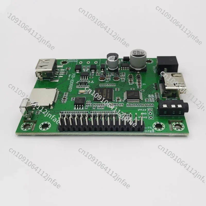 Single-chip serial control video playback board, lossless 1080P HD decoding HDMI showroom advertising MP5 FJD-8200HD7 
Single-chip serial control video playback board, lossless 1080P HD decoding HDMI showroom advertising MP5 FJD-8200HD7