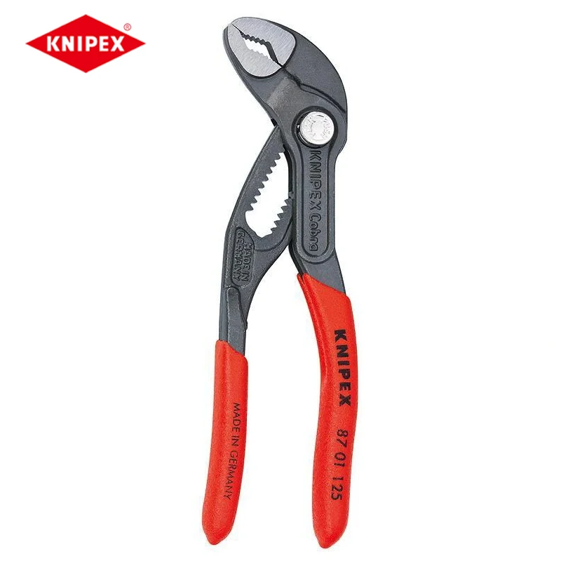 Высокотехнологичные 5-дюймовые плоскогубцы для водяного насоса KNIPEX 87 01 125 Для захватов труб, гаек и плоских и круглых мини-ключей для труб
Высокотехнологичные 5-дюймовые плоскогубцы для водяного насоса KNIPEX 87 01 125 Для захватов труб, гаек и плоских и круглых мини-ключей для труб