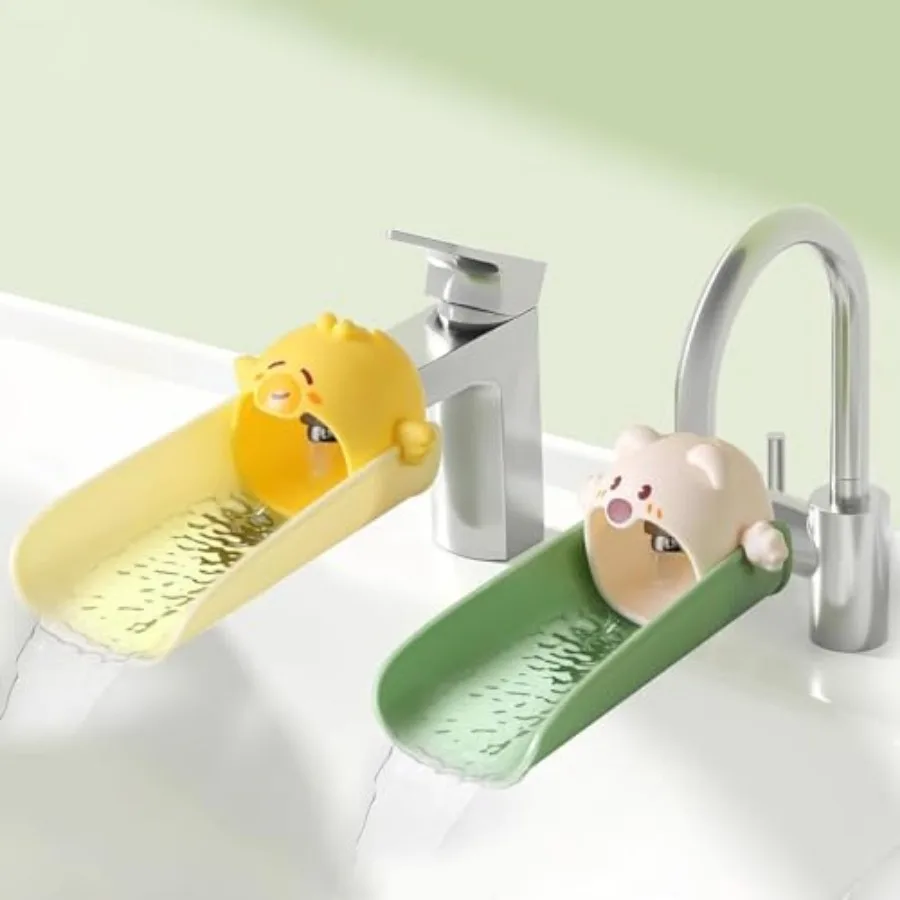2 Pack Faucet Extender for Toddlers, Sink Extender for Bathroom, Kitchen, EASICUTI Food Grade Silicone Faucet Extension, Baby H
2 Pack Faucet Extender for Toddlers, Sink Extender for Bathroom, Kitchen, EASICUTI Food Grade Silicone Faucet Extension, Baby H