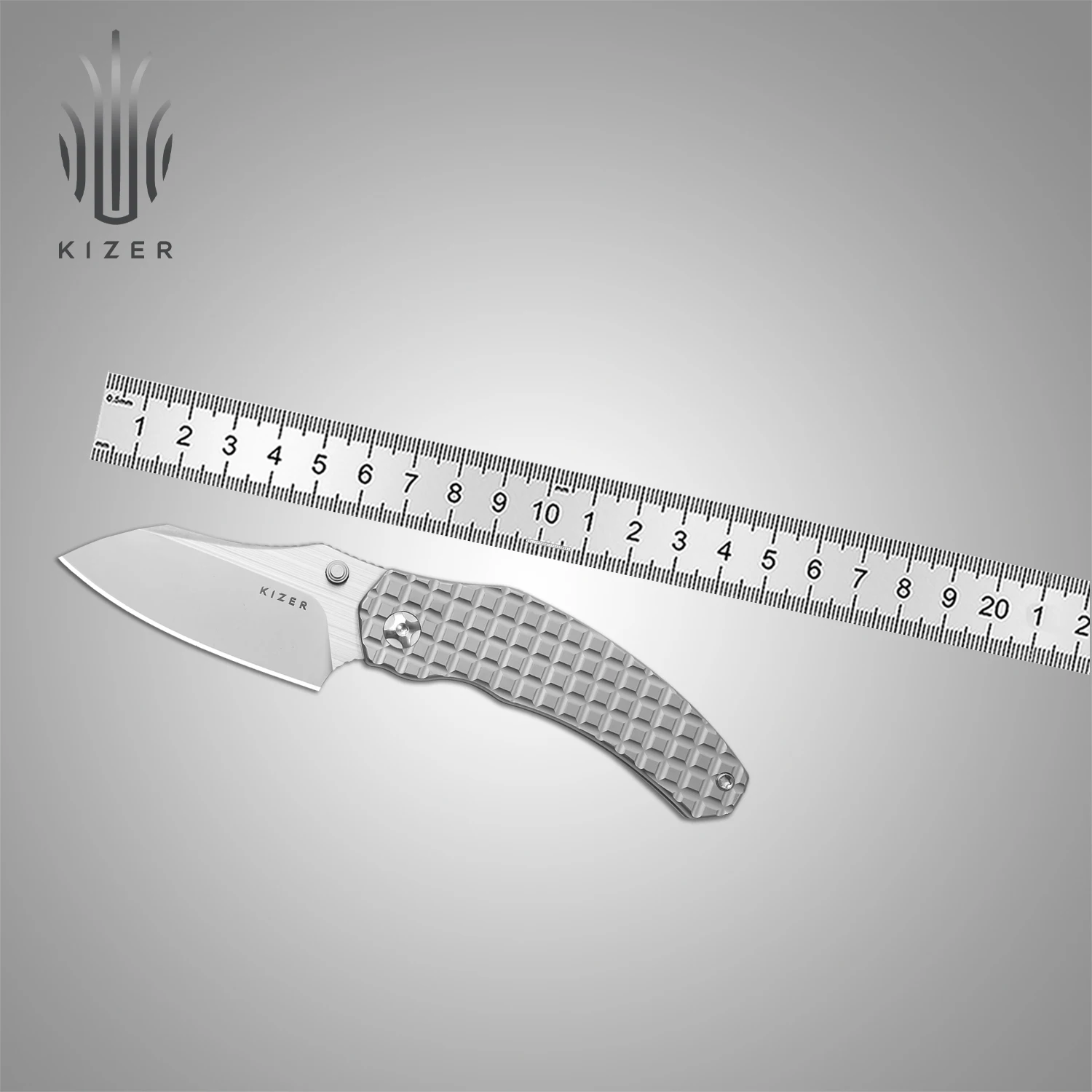 Kizer Folding Ki3672SA1/SA2/SA3 Mini Bulldog S45VN Steel Blade With Titanium/Carbon Fiber Handle
Kizer Folding Ki3672SA1/SA2/SA3 Mini Bulldog S45VN Steel Blade With Titanium/Carbon Fiber Handle