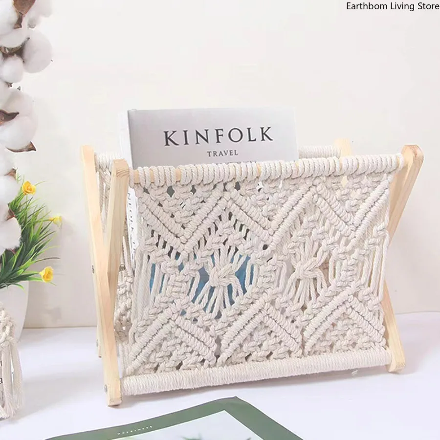 Nordic Handmade Magazine Racks Cotton Rope Woven Magazine Racks Storage Folding Organizer Office Furniture Das Magazin ZY40ZZJ
Nordic Handmade Magazine Racks Cotton Rope Woven Magazine Racks Storage Folding Organizer Office Furniture Das Magazin ZY40ZZJ