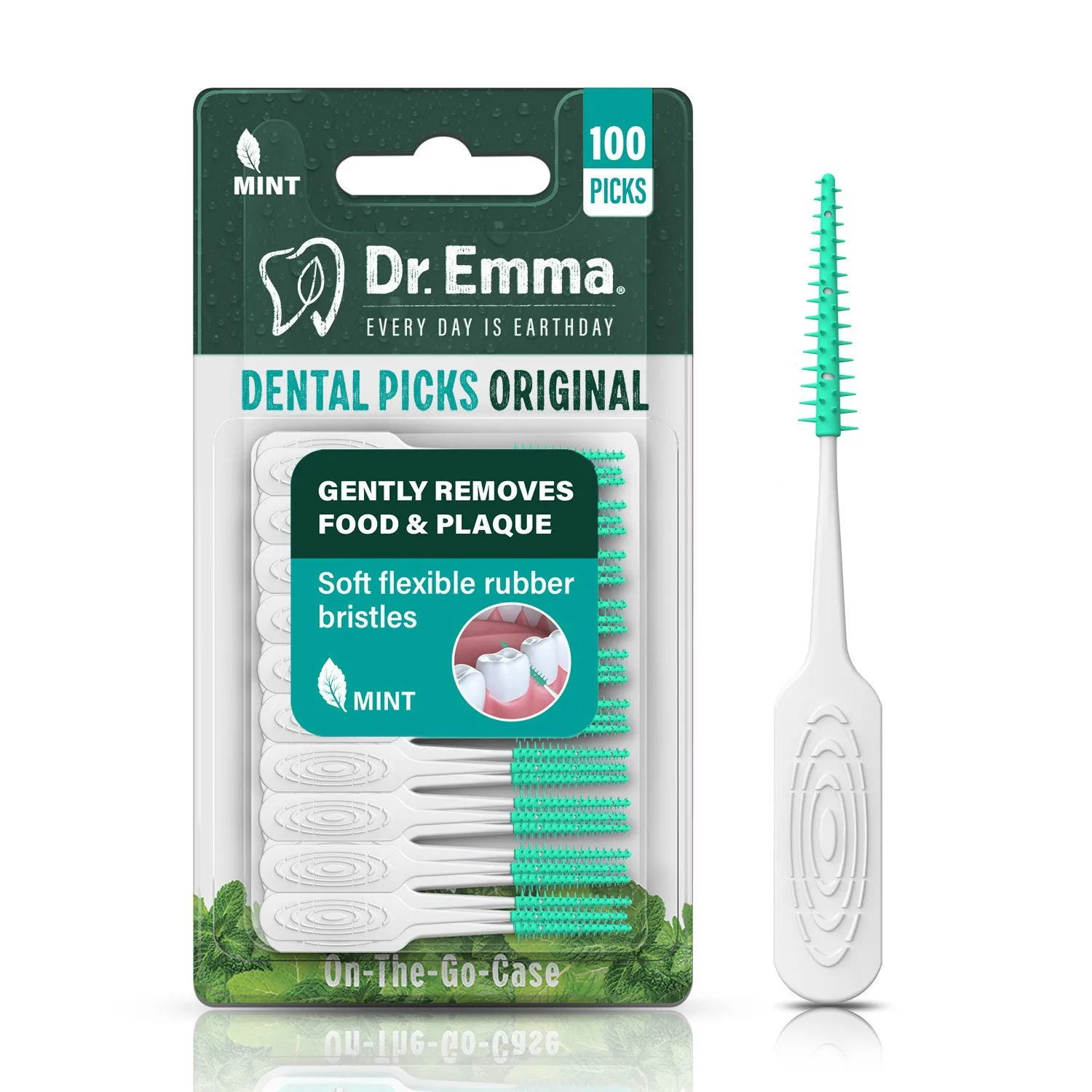 Soft Silicone Interdental Brush Interdental Brush Orthodontic Braces Brush 100 Picks Mint Line Brush
Soft Silicone Interdental Brush Interdental Brush Orthodontic Braces Brush 100 Picks Mint Line Brush