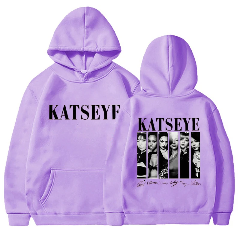 Hot Kpop Katseye Print Hoodies Vintage Trendy Men Women Y2k Hoody Sweatshirt Fleece Oversized Tracksuit Streetwear Fans Gifts
Hot Kpop Katseye Print Hoodies Vintage Trendy Men Women Y2k Hoody Sweatshirt Fleece Oversized Tracksuit Streetwear Fans Gifts