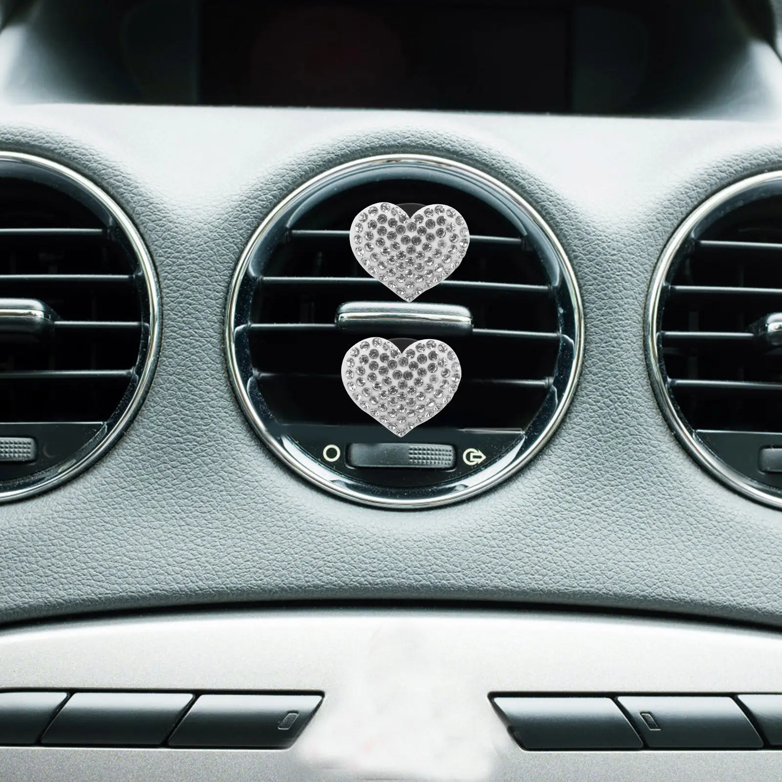 2 шт. автомобильных клипсов для вентиляционных отверстий в форме сердца со стразами, романтические аксессуары для автомобиля, декоративные клипсы для воздуховодов
2 шт. автомобильных клипсов для вентиляционных отверстий в форме сердца со стразами, романтические аксессуары для автомобиля, декоративные клипсы для воздуховодов