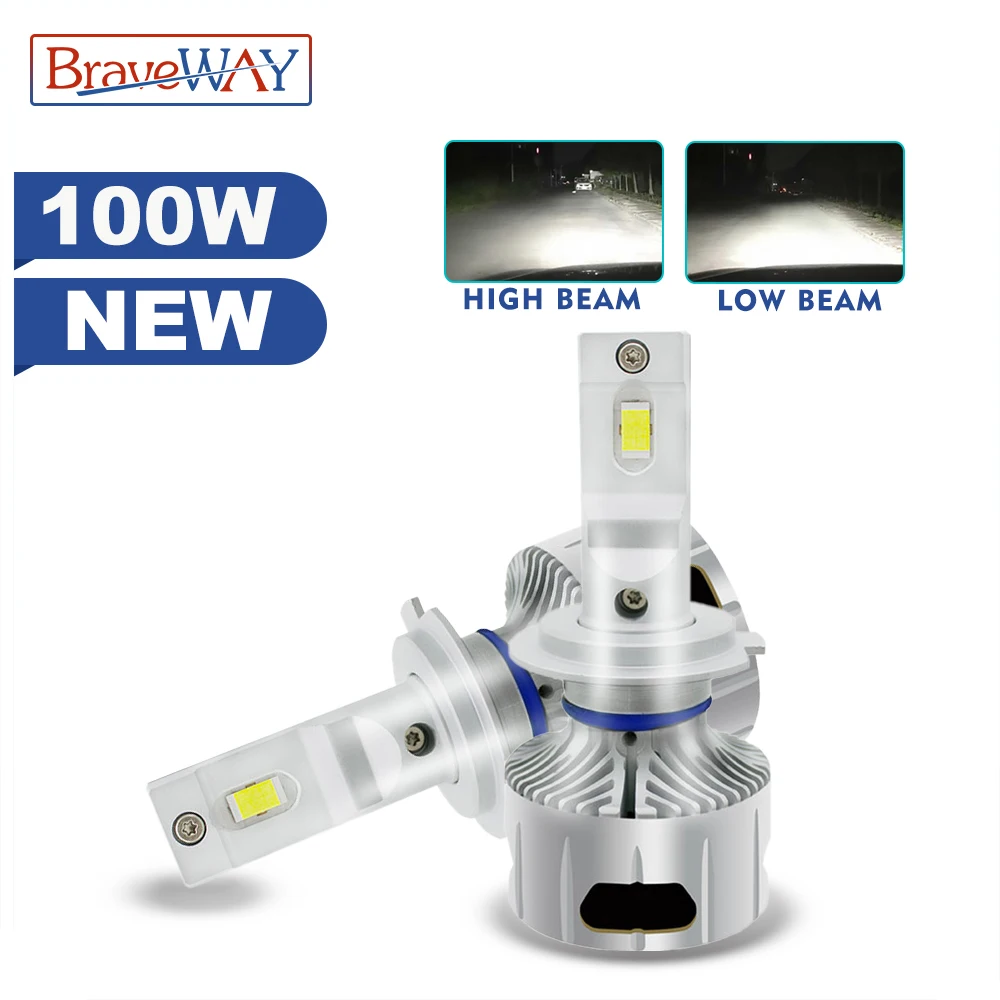 BraveWay H11 Led Headlight for Auto 9005 9006 HB3 HB4 Led Ice Bulb Car Led Light Automobile Diode Lamps LED Bulb
BraveWay H11 Led Headlight for Auto 9005 9006 HB3 HB4 Led Ice Bulb Car Led Light Automobile Diode Lamps LED Bulb
