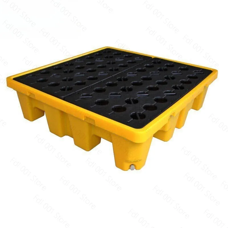 Hazardous Waste Anti-leakage Plastic Forklift Pallet Single Two Four Barrels Anti-leakage Platform Chemical Oil Drum Leak Pallet
Hazardous Waste Anti-leakage Plastic Forklift Pallet Single Two Four Barrels Anti-leakage Platform Chemical Oil Drum Leak Pallet