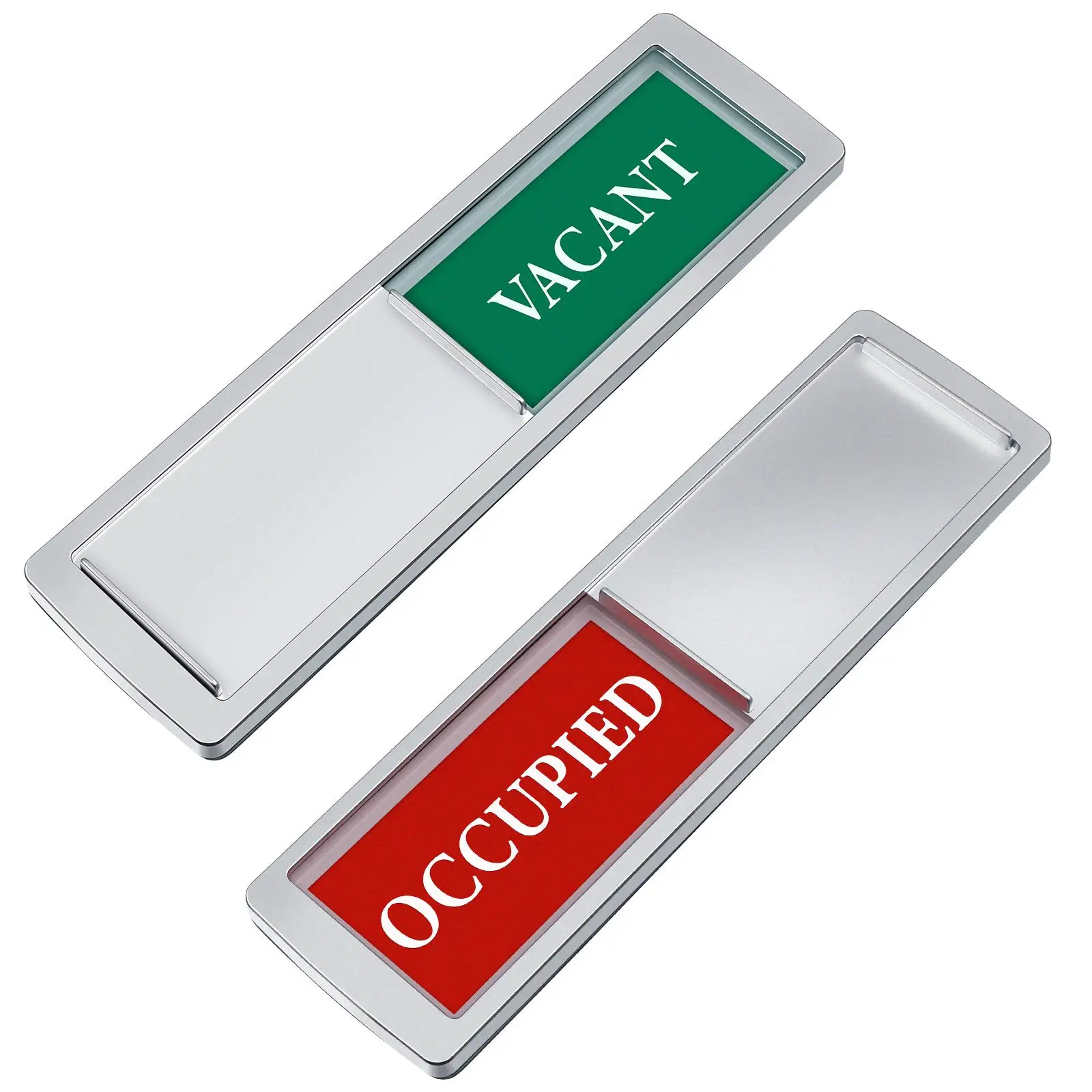 Signage Magnetic Slider Occupied Vacant Coat Hanger On The Door for Bathroom Privacy Office Clothes Hanging Rack
Signage Magnetic Slider Occupied Vacant Coat Hanger On The Door for Bathroom Privacy Office Clothes Hanging Rack