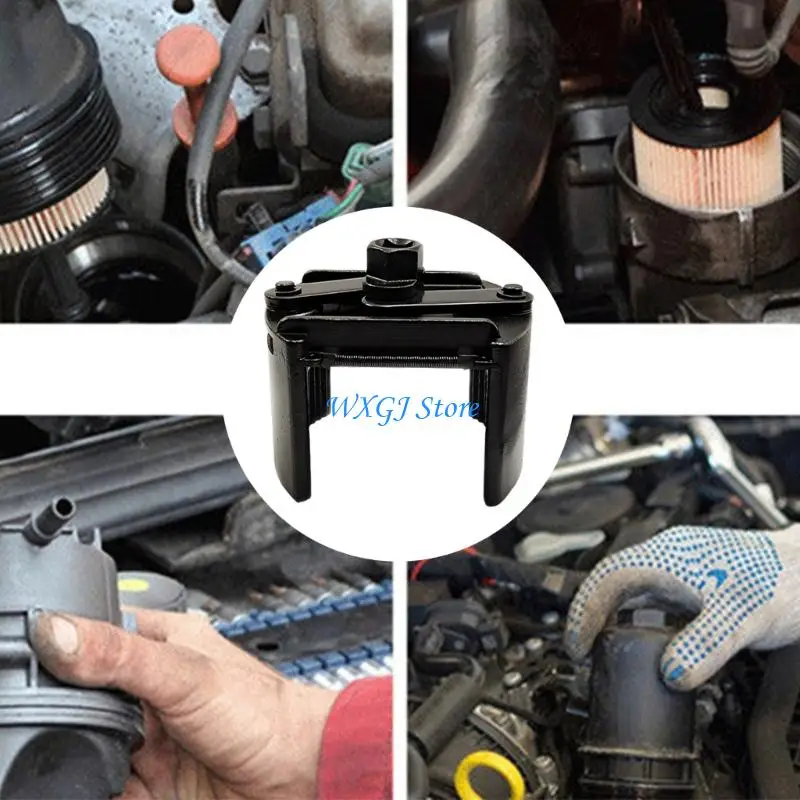 37JE Heavy Duty 2 Jaw Oil Filter Wrench With Auto Lock Grip Spring Load Mechanism
37JE Heavy Duty 2 Jaw Oil Filter Wrench With Auto Lock Grip Spring Load Mechanism