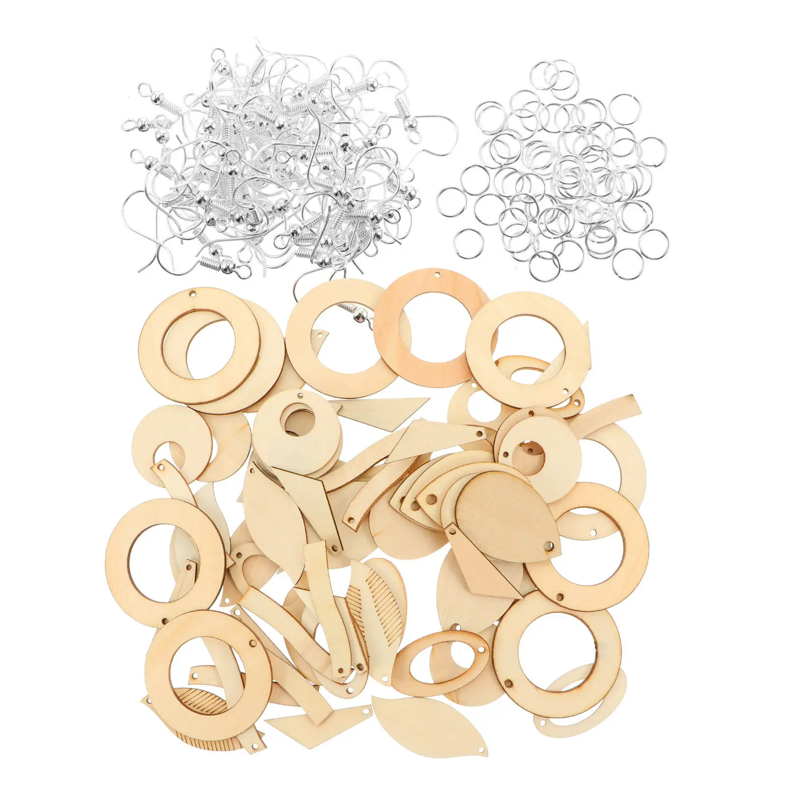 Комплект для изготовления серег: заготовки для подвесок из дерева, крючки для украшений, декоративные элементы для рукоделия, висячие серьги
Комплект для изготовления серег: заготовки для подвесок из дерева, крючки для украшений, декоративные элементы для рукоделия, висячие серьги