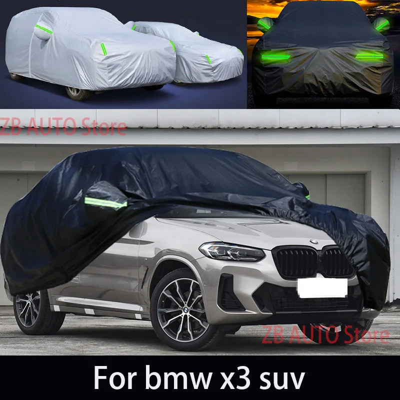For bmw x3 suv Outdoor Protection Full Car Covers Snow Cover Sunshade Waterproof Dustproof Exterior Car accessories
For bmw x3 suv Outdoor Protection Full Car Covers Snow Cover Sunshade Waterproof Dustproof Exterior Car accessories