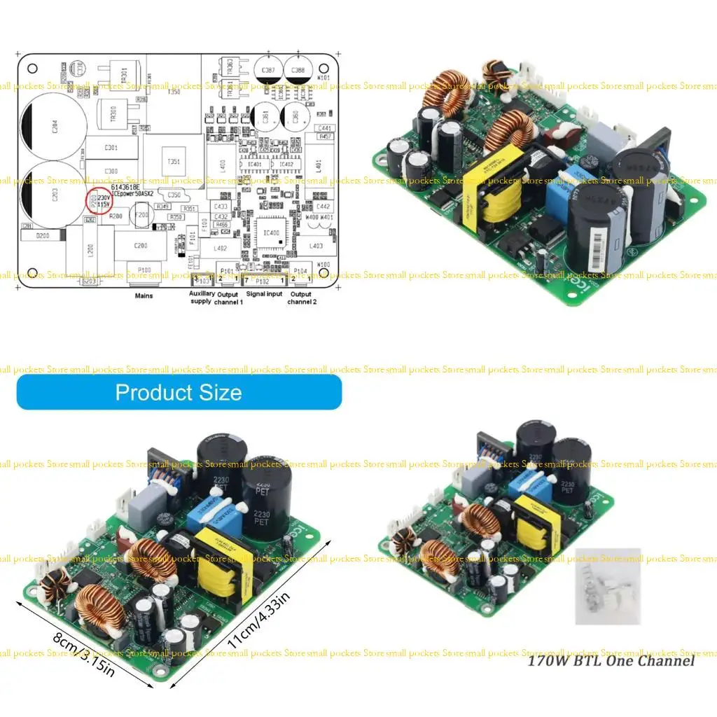 R1WD 170W Одноканальный усилитель мощности аксессуары цифровой мощность усилитель
R1WD 170W Одноканальный усилитель мощности аксессуары цифровой мощность усилитель