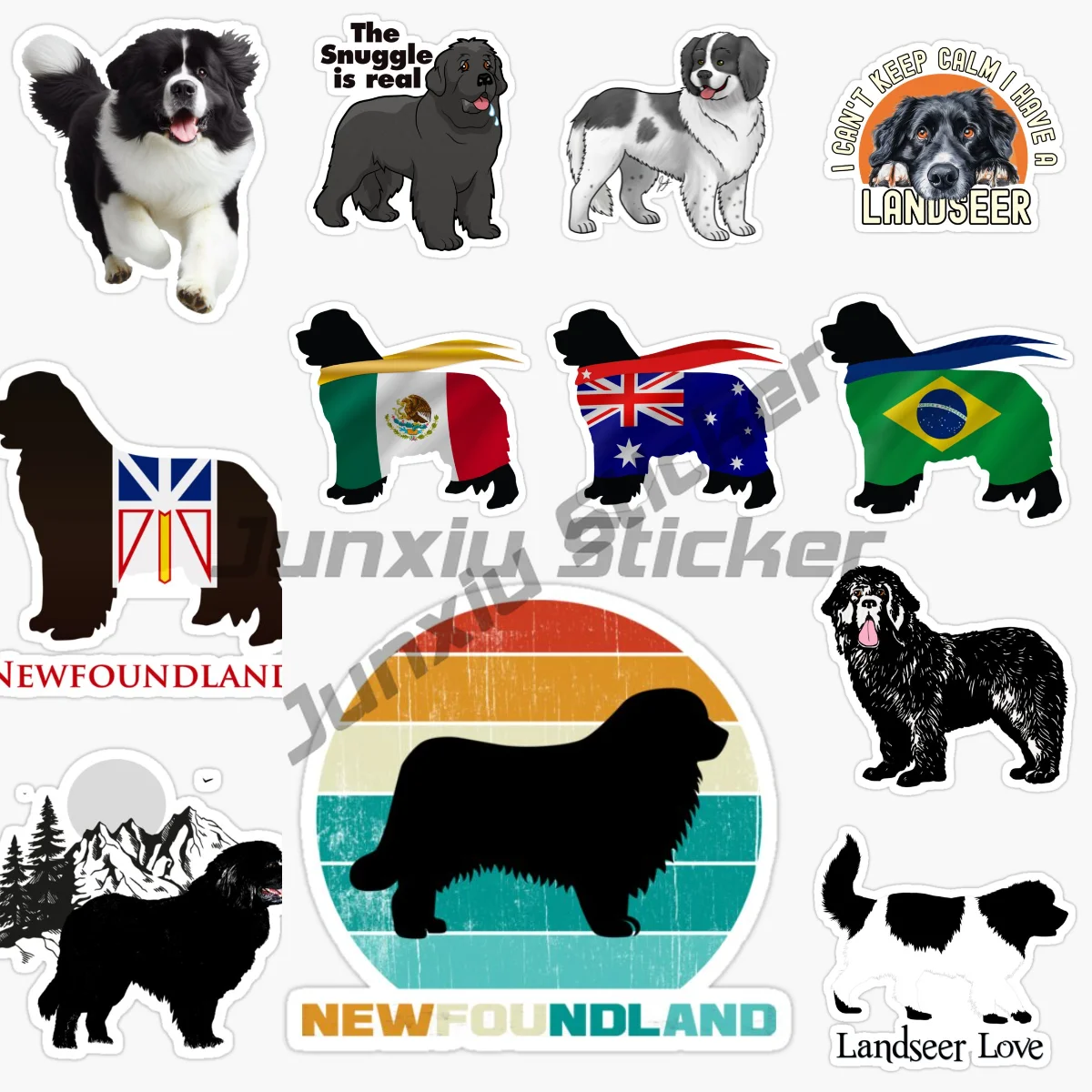 Newfoundland Dog Jet Ski Racing Scooter Car Stickers Waterproof Personality Decal Car Laptop Surfboard Decor Boat Accessories
Newfoundland Dog Jet Ski Racing Scooter Car Stickers Waterproof Personality Decal Car Laptop Surfboard Decor Boat Accessories