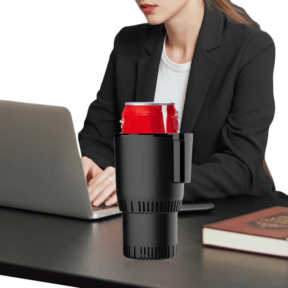 2 In 1 Smart Hot Cold Cup 12V 36W Smart Car Cup Mug Holder Keep Beverage Cool Warm Insulation Drink Cooler Cup for Road Tripper
2 In 1 Smart Hot Cold Cup 12V 36W Smart Car Cup Mug Holder Keep Beverage Cool Warm Insulation Drink Cooler Cup for Road Tripper