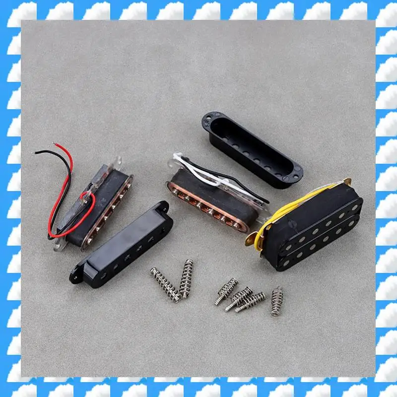 SSH Guitar Pickup Set Single Coil & Humbucker Pickups For Electric Guitar Spare Parts Accessories
SSH Guitar Pickup Set Single Coil & Humbucker Pickups For Electric Guitar Spare Parts Accessories