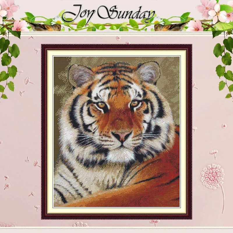Animal Tiger Head Patterns Counted Cross Stitch Set DIY 11CT 14CT 16CT Stamped DMC Cross-stitch Kit Embroidery Needlework Crafts
Animal Tiger Head Patterns Counted Cross Stitch Set DIY 11CT 14CT 16CT Stamped DMC Cross-stitch Kit Embroidery Needlework Crafts