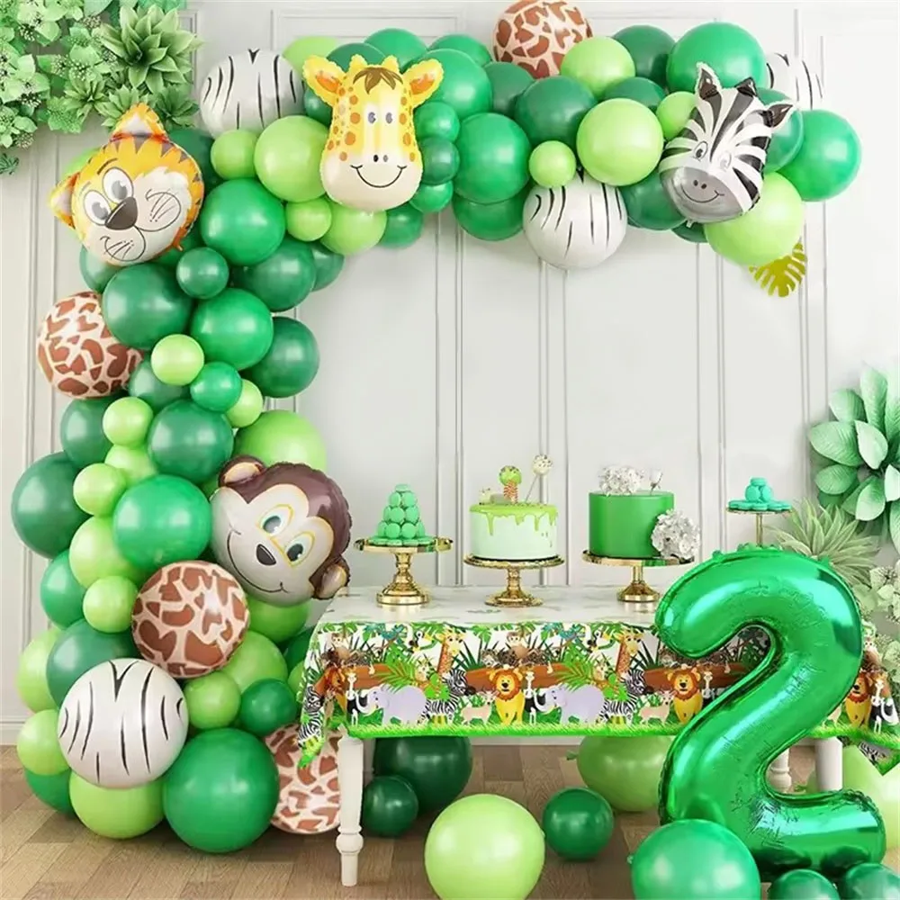 1 2 3 Year Old Kids Birthday Balloon Garland Arch Kit Animal Palm Leaves Birthday Banner Jungle Safari Party Baloon Baby Shower
1 2 3 Year Old Kids Birthday Balloon Garland Arch Kit Animal Palm Leaves Birthday Banner Jungle Safari Party Baloon Baby Shower