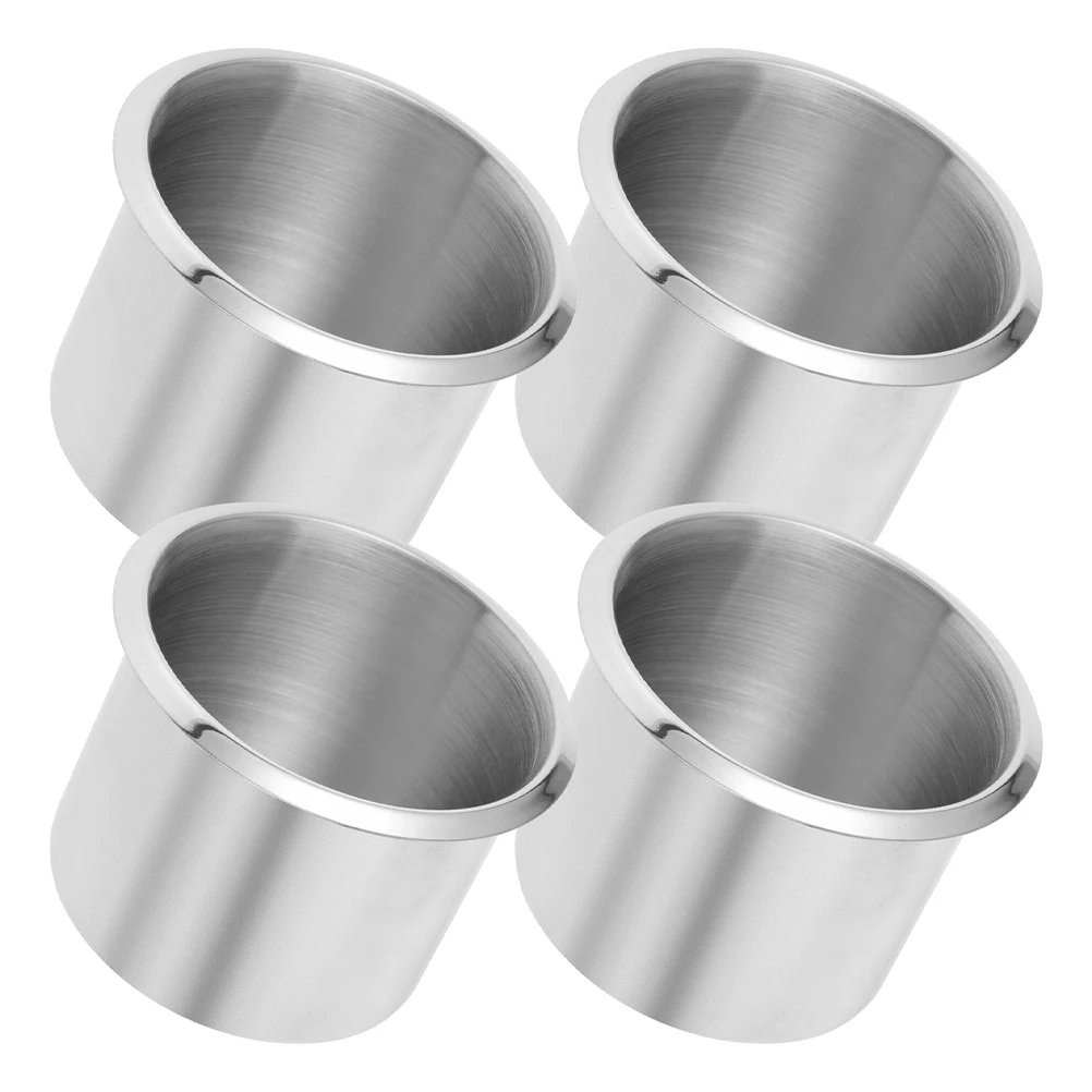 4 Pcs Marine Cup Holder Stainless Steel Universal Drink Insert for Boats Sofas Recessed Drop Lightweight Portable
4 Pcs Marine Cup Holder Stainless Steel Universal Drink Insert for Boats Sofas Recessed Drop Lightweight Portable
