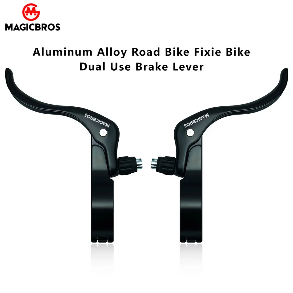 MAGICBROS Aluminum Alloy Single Speed Bike 22.2mm 31.8mm Brake Lever Fixie Bike Fixed Gear Road Bicycle Dual Use Brake Lever
MAGICBROS Aluminum Alloy Single Speed Bike 22.2mm 31.8mm Brake Lever Fixie Bike Fixed Gear Road Bicycle Dual Use Brake Lever