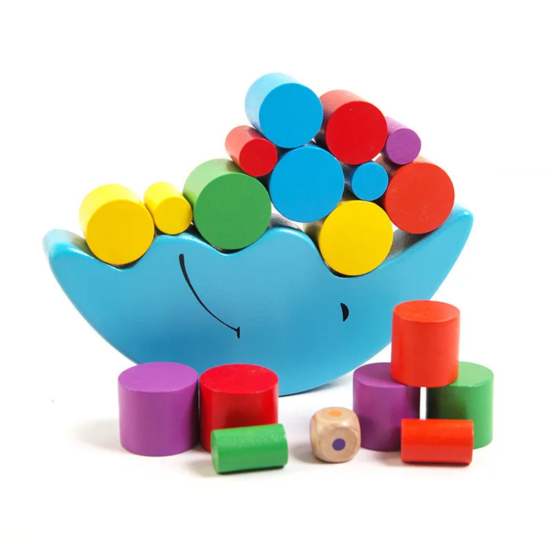 Wooden Moon Balance Block Game Stacking Balance Toy Montessori Fine Motor Training Educational Toys For Children Kids
Wooden Moon Balance Block Game Stacking Balance Toy Montessori Fine Motor Training Educational Toys For Children Kids