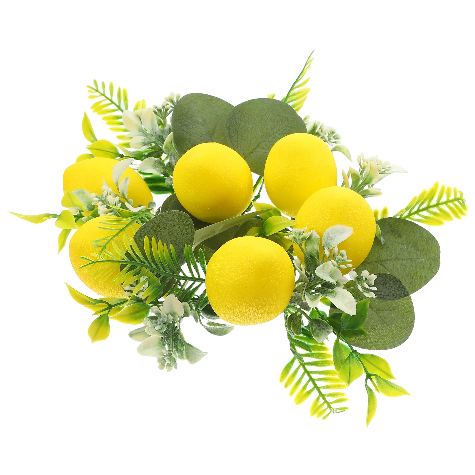 1pcs Candlestick Garland Ring Artificial Lemon Wax Decoration Spring Table Centerpiece Farmhouse Floral Holder Wreath
1pcs Candlestick Garland Ring Artificial Lemon Wax Decoration Spring Table Centerpiece Farmhouse Floral Holder Wreath