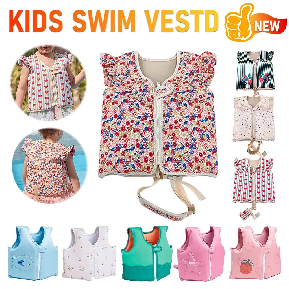 Baby Swimwear Sunscreen Swimsuit for Girls Swimming Summer Clothes Baby Vest Buoyancy Swim Accessories One-piece Beach Swimwear
Baby Swimwear Sunscreen Swimsuit for Girls Swimming Summer Clothes Baby Vest Buoyancy Swim Accessories One-piece Beach Swimwear