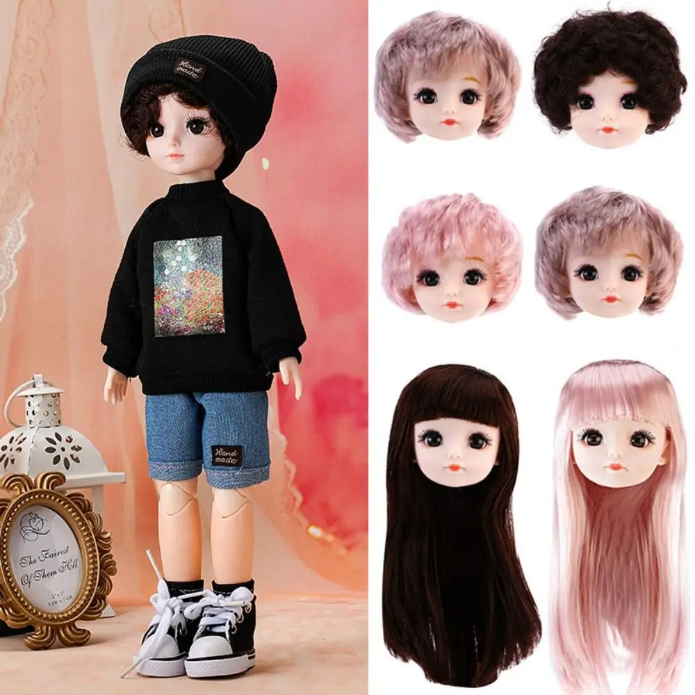 Новая европейская древняя кукла 1/6BJD, голова куклы, 7 стилей, черные волосы, аксессуары для головы, голова куклы «сделай сам»
Новая европейская древняя кукла 1/6BJD, голова куклы, 7 стилей, черные волосы, аксессуары для головы, голова куклы «сделай сам»