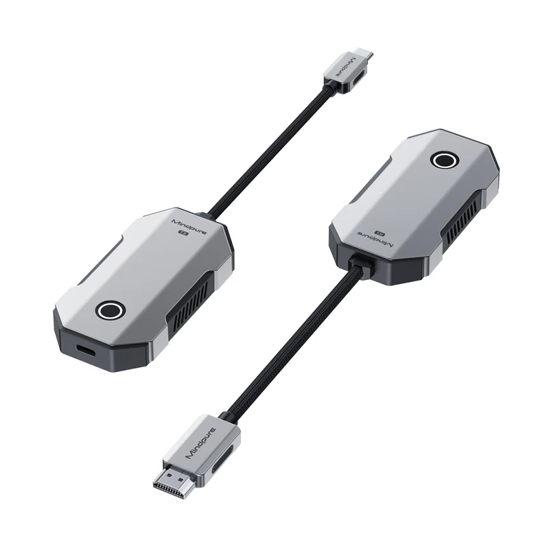 HDMI Wireless Video Transmitter and Receiver Kit Display Dongle Extender 50M 4K Type-C for Meeting Projector Camera TV
HDMI Wireless Video Transmitter and Receiver Kit Display Dongle Extender 50M 4K Type-C for Meeting Projector Camera TV