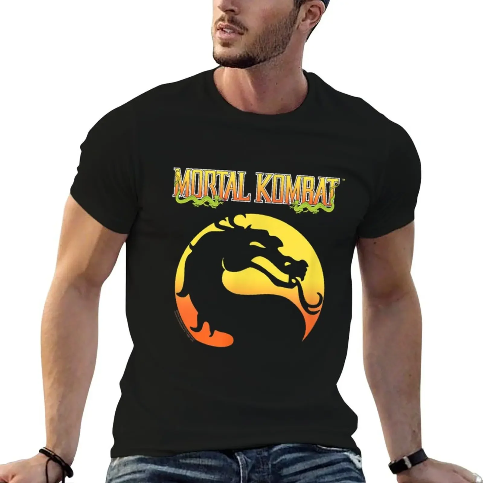 Mortal Kombat Klassic Logo T-Shirt summer tops Funny t-shirts clothes heavyweight t shirts for men
Mortal Kombat Klassic Logo T-Shirt summer tops Funny t-shirts clothes heavyweight t shirts for men
