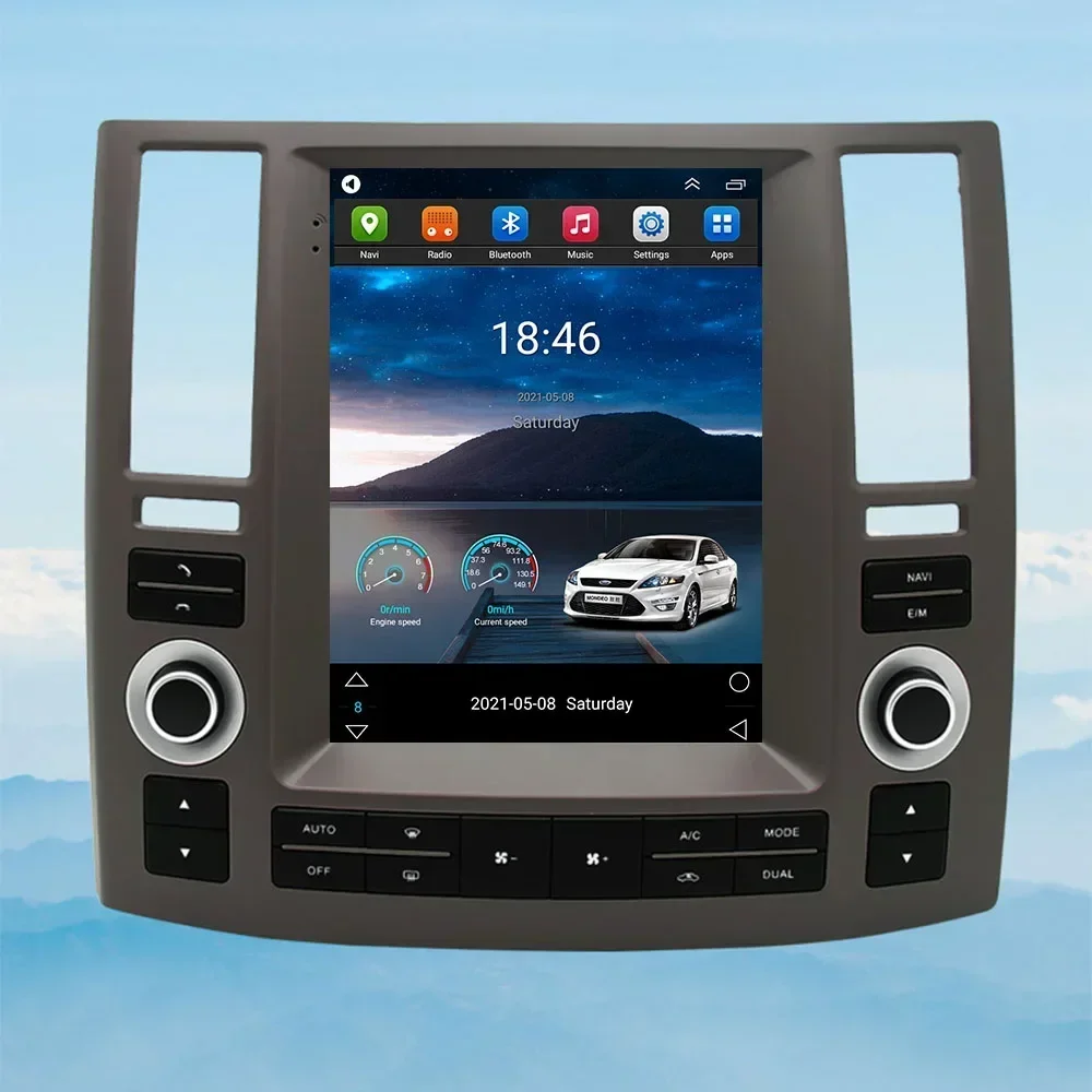 Автомагнитола для Infiniti FX35 2007-2009, стерео, Bluetooth, мультимедийный плеер, GPS, Carplay, Coche, IPS, Android13, 8 ГБ + 128 Гб, 2DIN, DVD
Автомагнитола для Infiniti FX35 2007-2009, стерео, Bluetooth, мультимедийный плеер, GPS, Carplay, Coche, IPS, Android13, 8 ГБ + 128 Гб, 2DIN, DVD