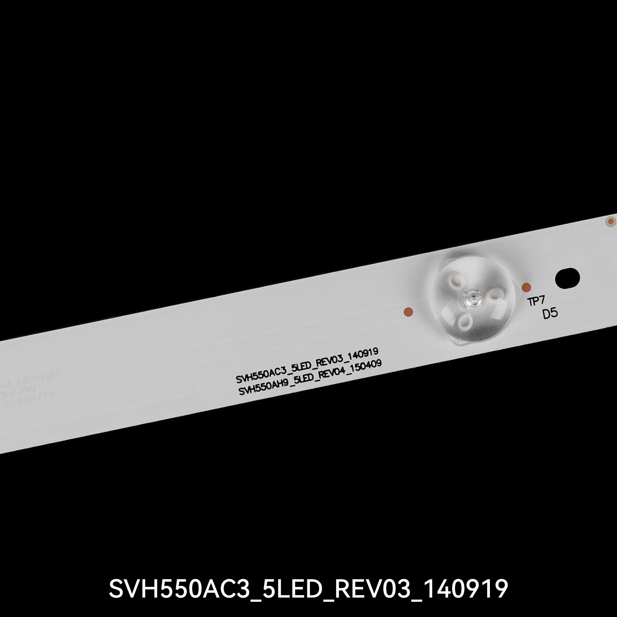 FOR LED backlight strip for Panasonic TH-55CS400C SVH550AH9_5LED_REV04_150409 HD550DF-E32 5LED 3V 583MM 100%NEW
FOR LED backlight strip for Panasonic TH-55CS400C SVH550AH9_5LED_REV04_150409 HD550DF-E32 5LED 3V 583MM 100%NEW