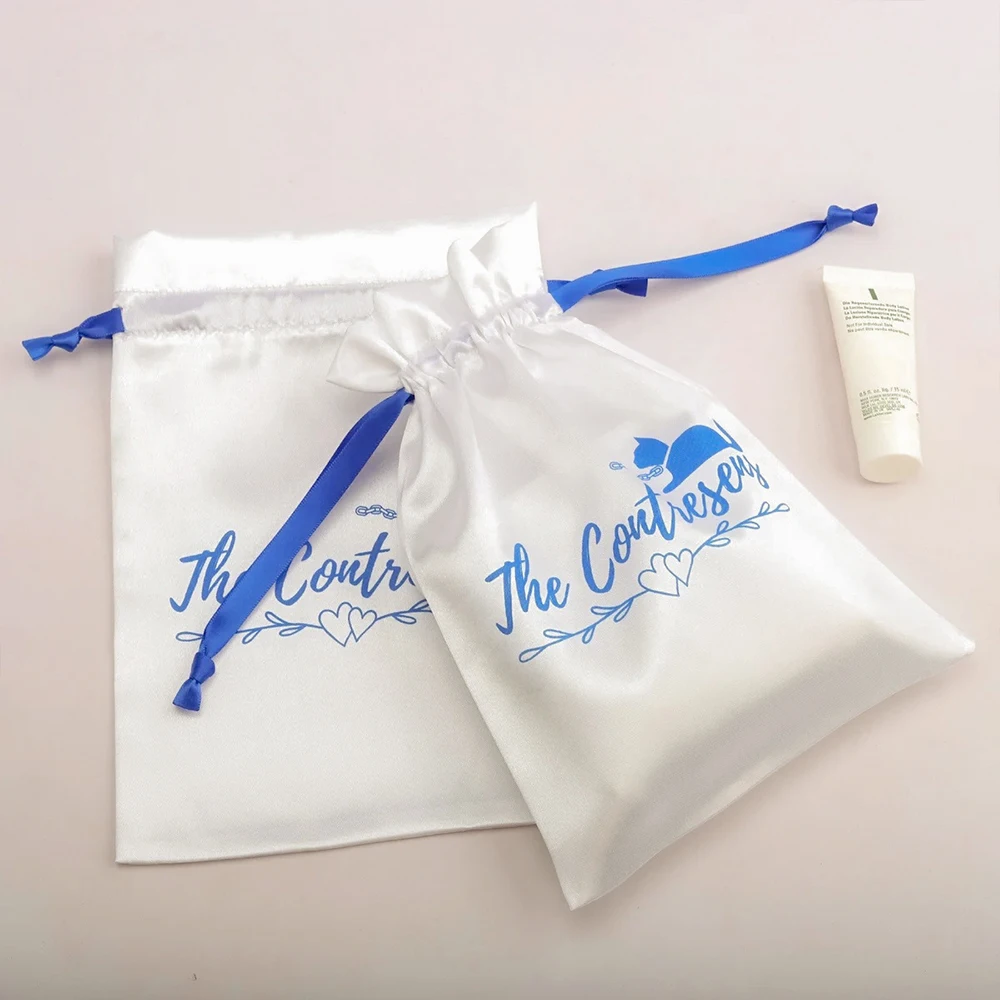 100pcs White Satin Drawstring Bag with Blue Silk Custom Dust Gift Bag Jewelry Package Pouch Personalized Logo Product Packaging
100pcs White Satin Drawstring Bag with Blue Silk Custom Dust Gift Bag Jewelry Package Pouch Personalized Logo Product Packaging