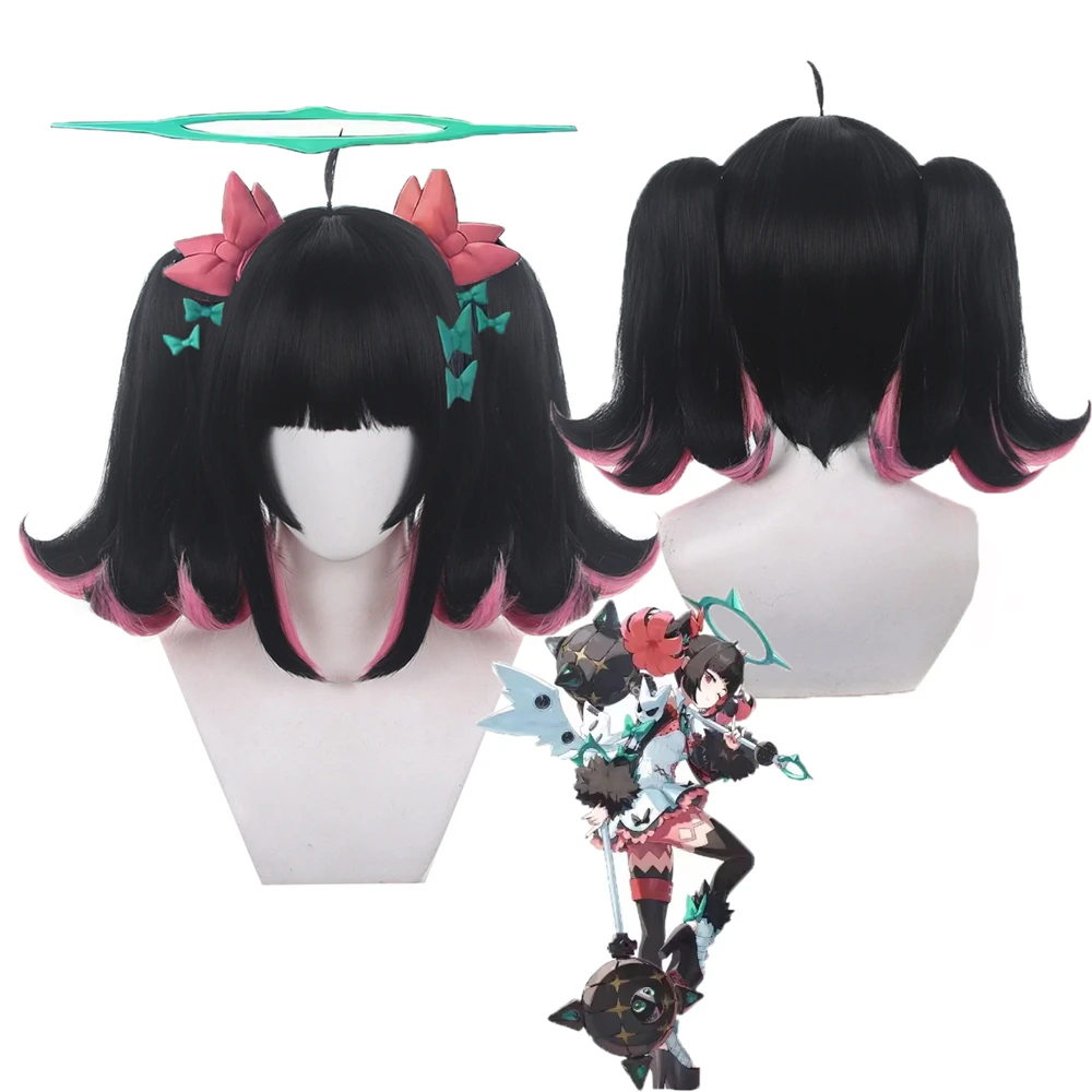 Zenless Zone Zero Nangong Yu Cosplay Wig 35cm Pink Black Wigs With Clip the Ponytail For Halloween Party Carnival
Zenless Zone Zero Nangong Yu Cosplay Wig 35cm Pink Black Wigs With Clip the Ponytail For Halloween Party Carnival