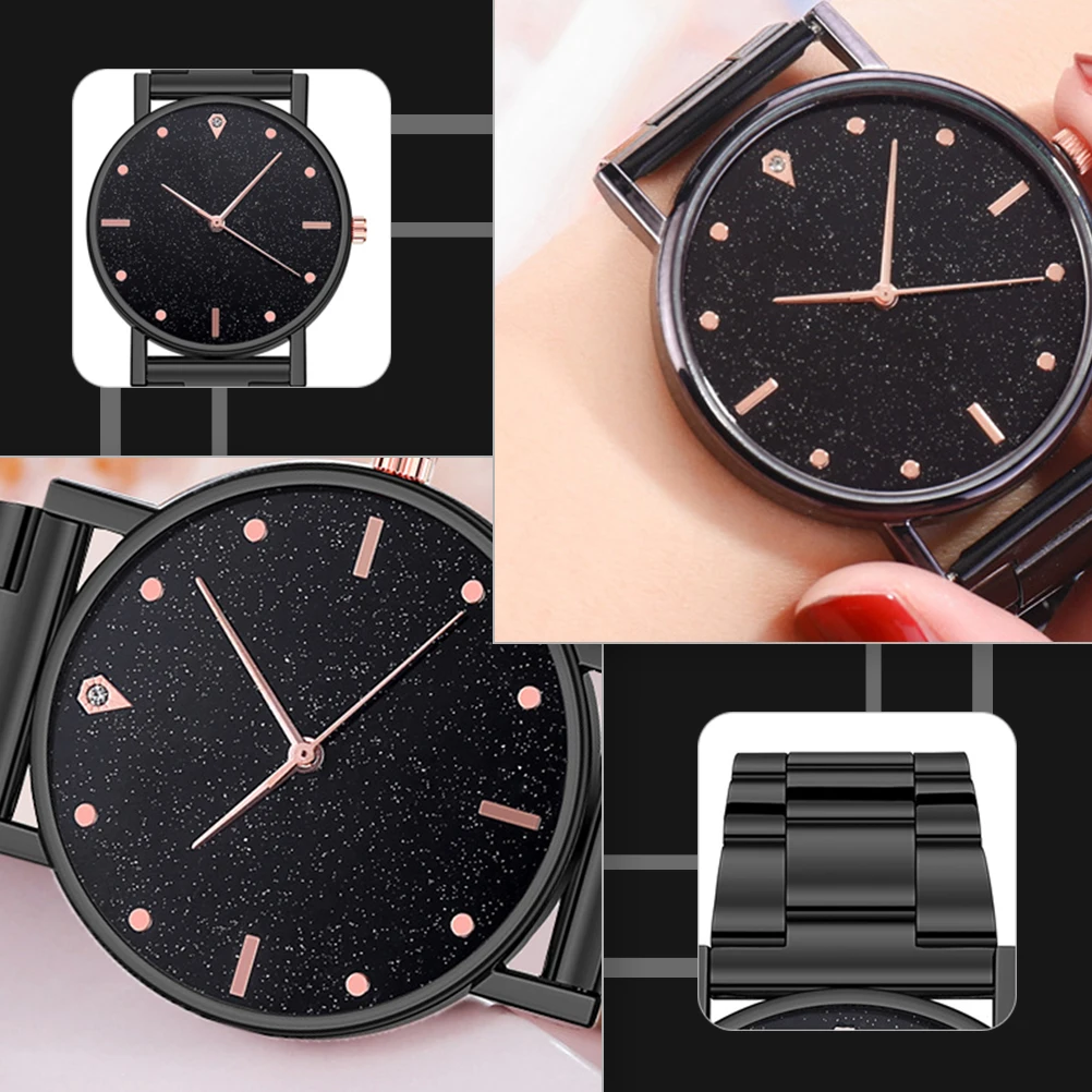 Stainless Steel Women Watch Lady Wristwatch Fashion Casual Business Student Nurse Daily Wear Holiday Gift Lightweight Simple
Stainless Steel Women Watch Lady Wristwatch Fashion Casual Business Student Nurse Daily Wear Holiday Gift Lightweight Simple