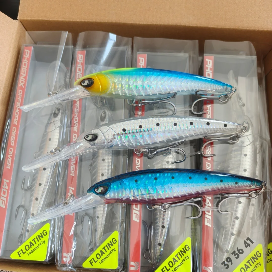 Noeby 3Pcs/lot 14cm 47g Minnow Fishing Lure Wobbler Hard Bait Trolling Lure 0-7m Diving Depth Artificial Bait for Pike Bass
Noeby 3Pcs/lot 14cm 47g Minnow Fishing Lure Wobbler Hard Bait Trolling Lure 0-7m Diving Depth Artificial Bait for Pike Bass