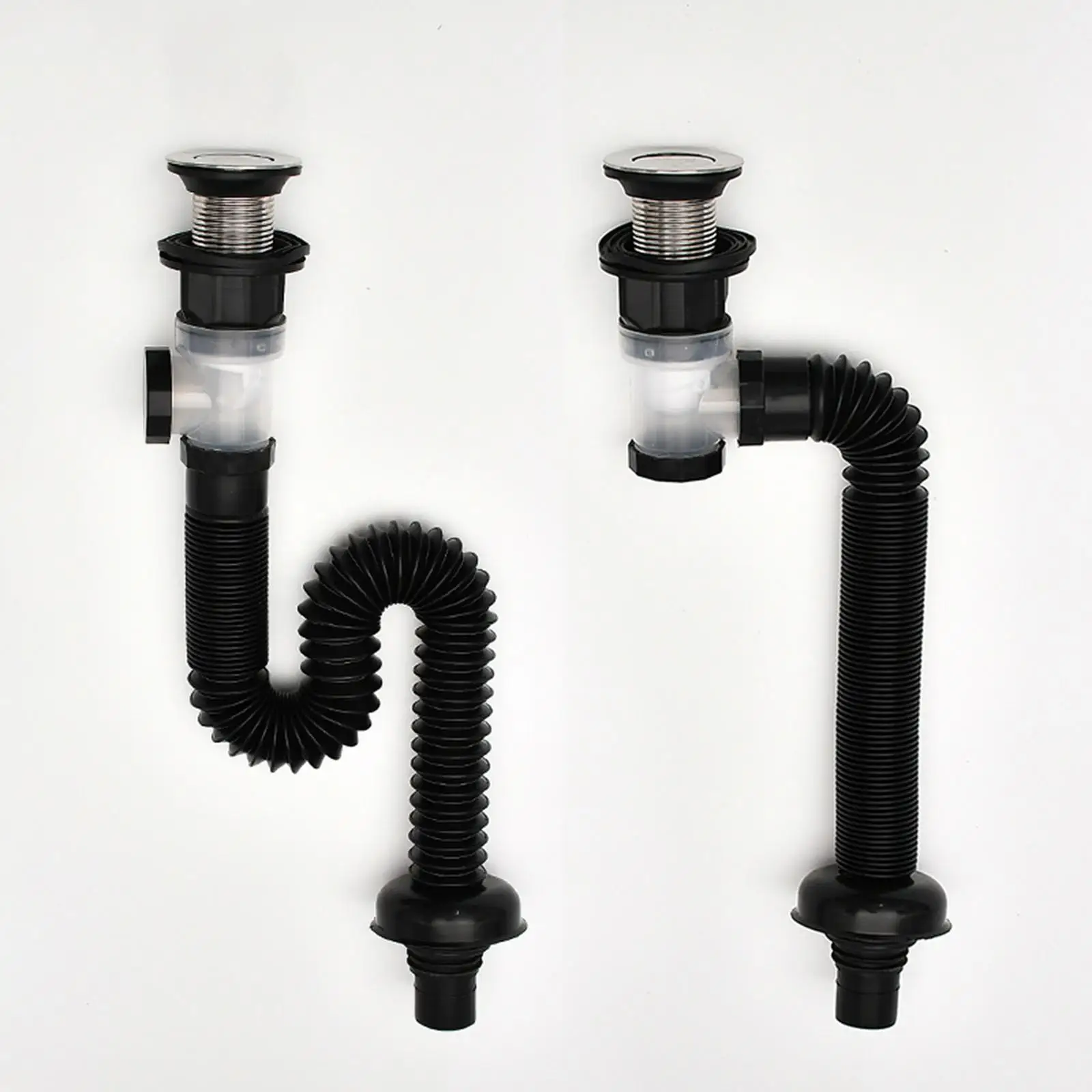 Universal Drain Hose Extensible PP Water Pipe with Sealing Cover Replacement for Kitchen Sink or Bathtub
Universal Drain Hose Extensible PP Water Pipe with Sealing Cover Replacement for Kitchen Sink or Bathtub