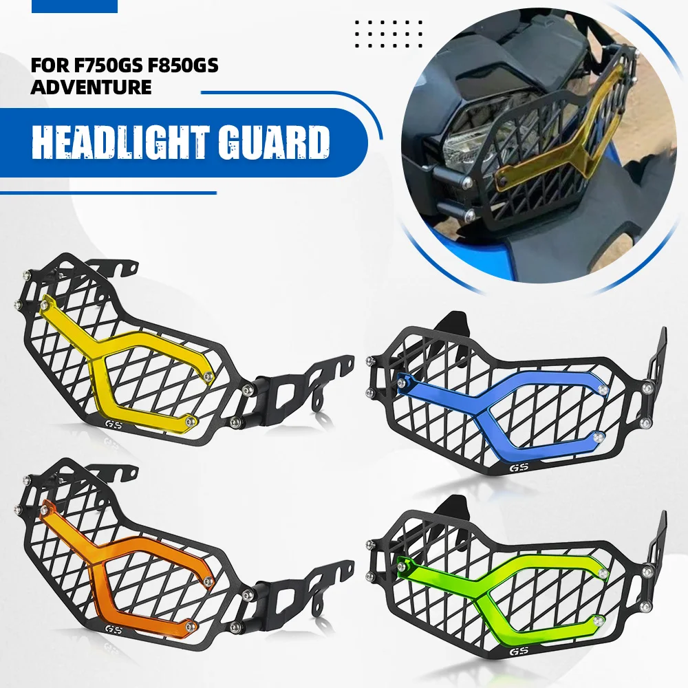 Motorcycle Headlight Protection Cover Grille Protector Mesh Headlamp Cover For BMW F850GS F900GS ADVENTURE 2018-2023 2024 2025
Motorcycle Headlight Protection Cover Grille Protector Mesh Headlamp Cover For BMW F850GS F900GS ADVENTURE 2018-2023 2024 2025