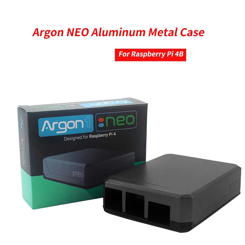 Корпус Argon NEO, алюминиевый металлический корпус, раздвижной магнитный верх, пассивное охлаждение для Raspberry Pi 4B
Корпус Argon NEO, алюминиевый металлический корпус, раздвижной магнитный верх, пассивное охлаждение для Raspberry Pi 4B