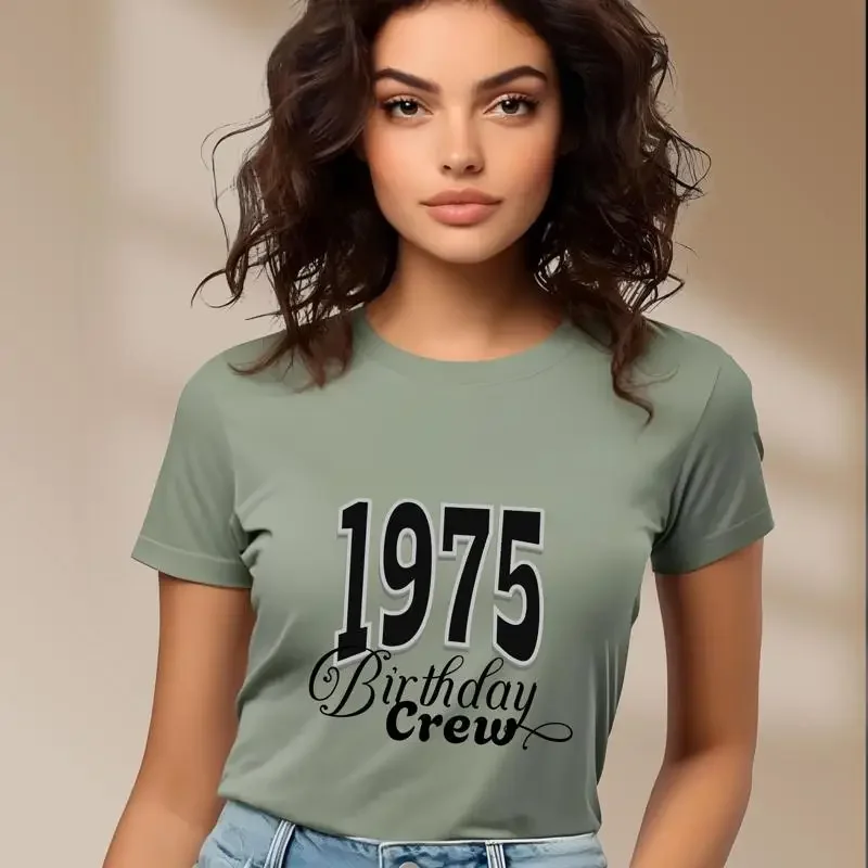 1974 crew Softstyle T Shirt Retro Style 50th Birthday Party gift
1974 crew Softstyle T Shirt Retro Style 50th Birthday Party gift