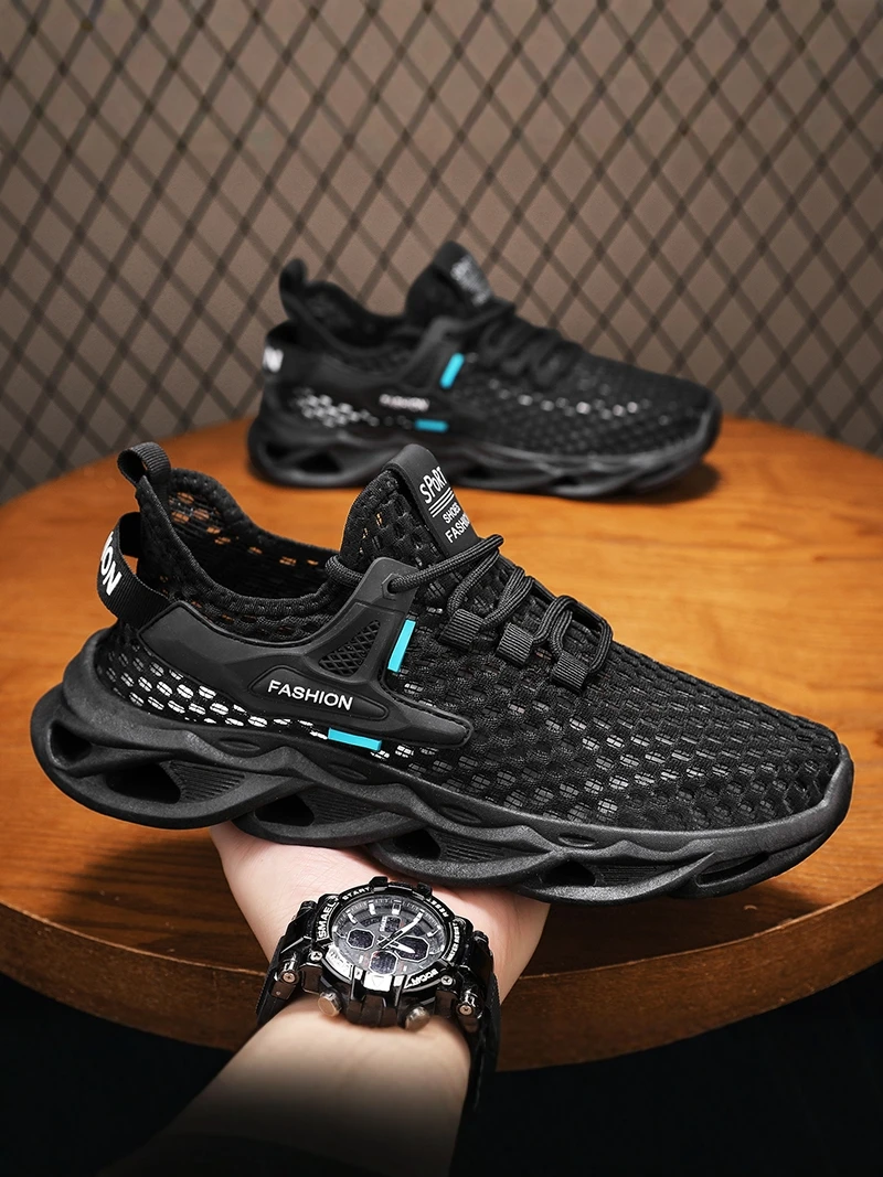 Men's Summer Breathable Lightweight Anti-slip Mesh Sports Shoes Outdoor Casual Water-crossing Quick-drying Large Mesh Eyelets
Men's Summer Breathable Lightweight Anti-slip Mesh Sports Shoes Outdoor Casual Water-crossing Quick-drying Large Mesh Eyelets