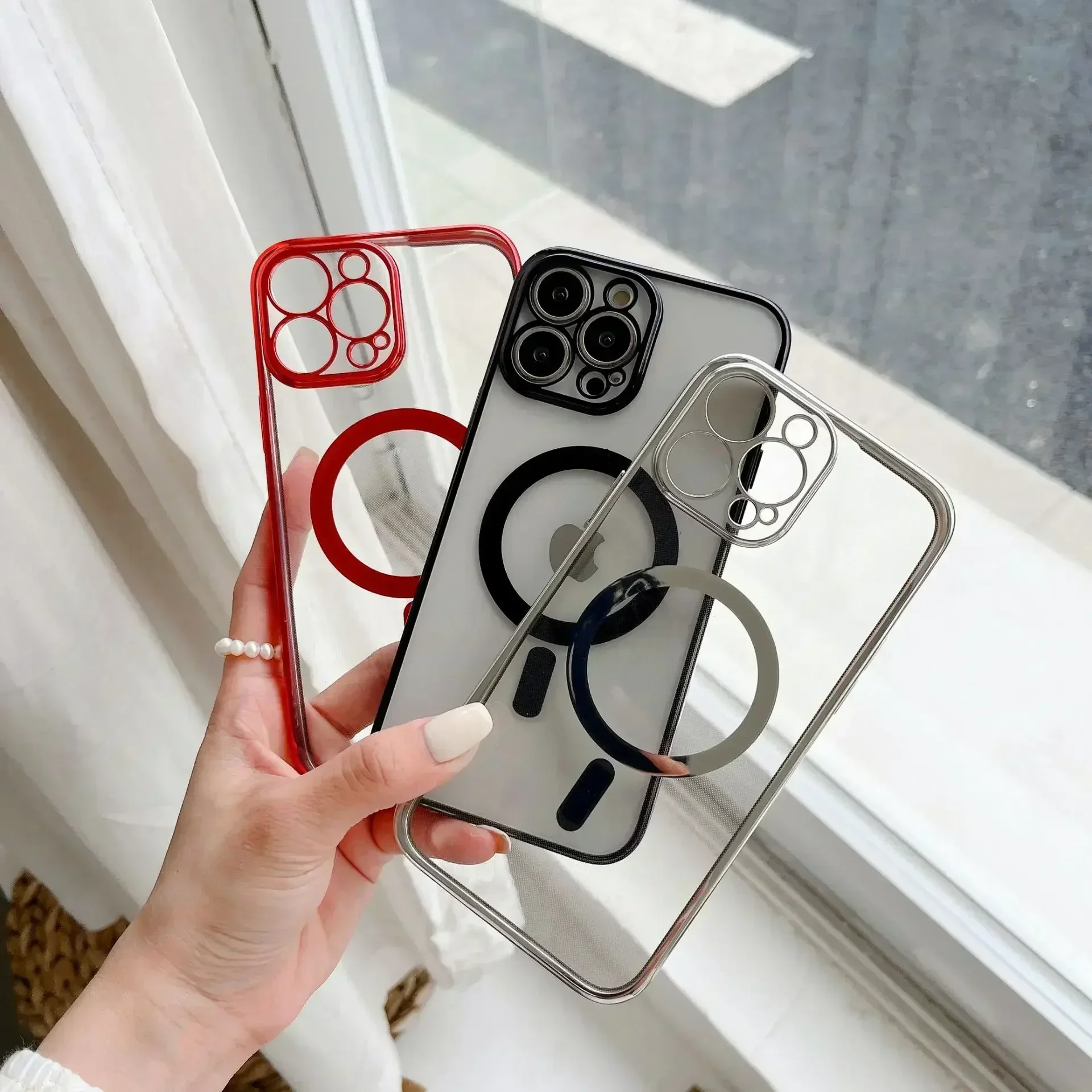 2024 New Magnetic Wireless Charging Case For iPhone 15 12 11 13 Pro MAX mini XR X XS MAX 8 Plus SE 2020 Shockproof Cover Cases
2024 New Magnetic Wireless Charging Case For iPhone 15 12 11 13 Pro MAX mini XR X XS MAX 8 Plus SE 2020 Shockproof Cover Cases
