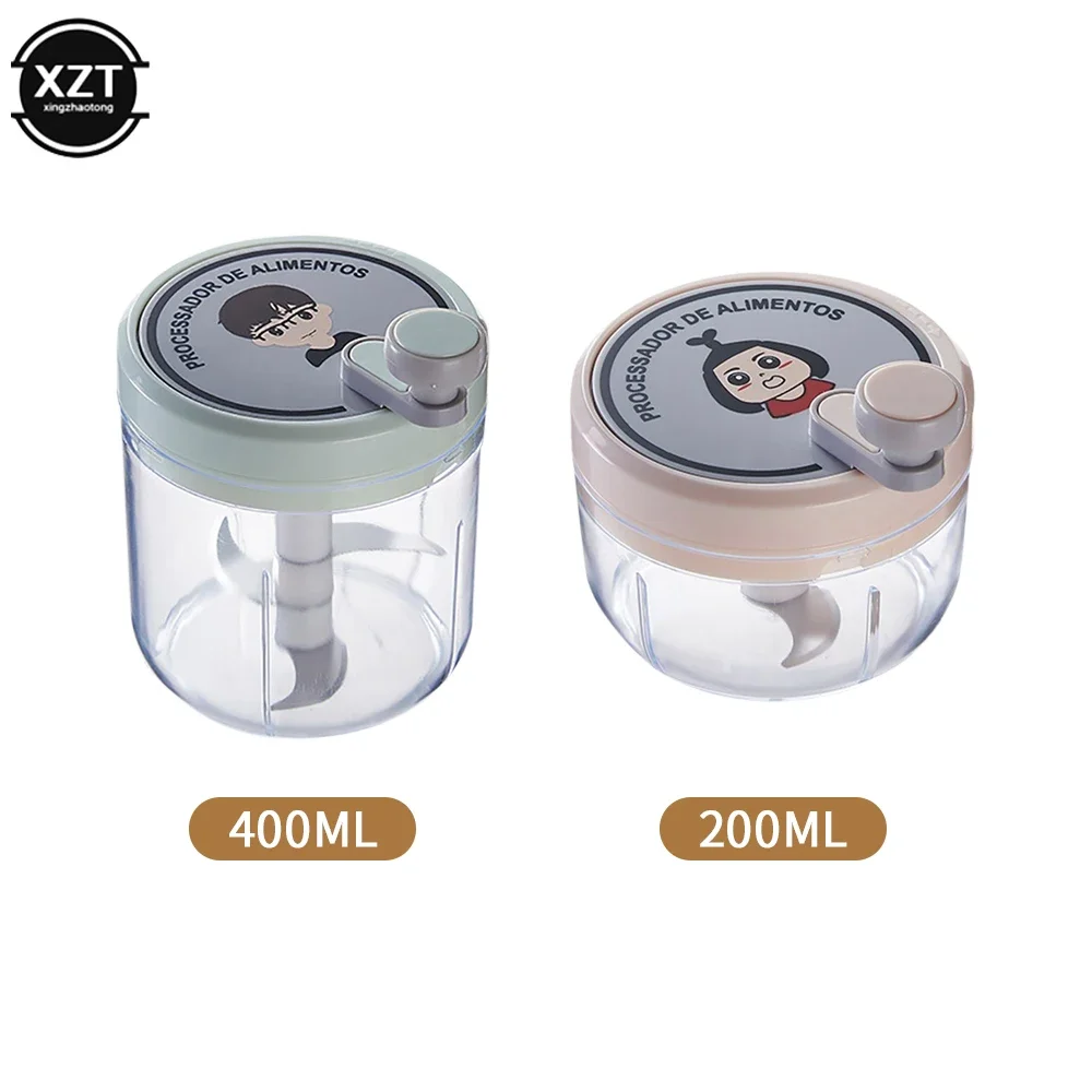 200/400ml Food Chopper Garlic Grinder Cooking Ingredients Processor Kitchen Tools Manual Garlic Cutter Tobacco grinder Grinders
200/400ml Food Chopper Garlic Grinder Cooking Ingredients Processor Kitchen Tools Manual Garlic Cutter Tobacco grinder Grinders