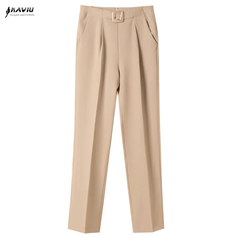 NAVIU Women Formal Pants For Office Lady Business Work 2025 New Spring Summer Straight Pants Khaki Female Women Clothes Black
NAVIU Women Formal Pants For Office Lady Business Work 2025 New Spring Summer Straight Pants Khaki Female Women Clothes Black
