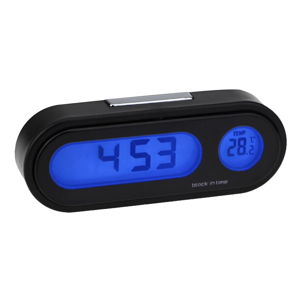 Digital Thermometer Car Clock Luminous Multi Function Multifunction Black Electronic
Digital Thermometer Car Clock Luminous Multi Function Multifunction Black Electronic