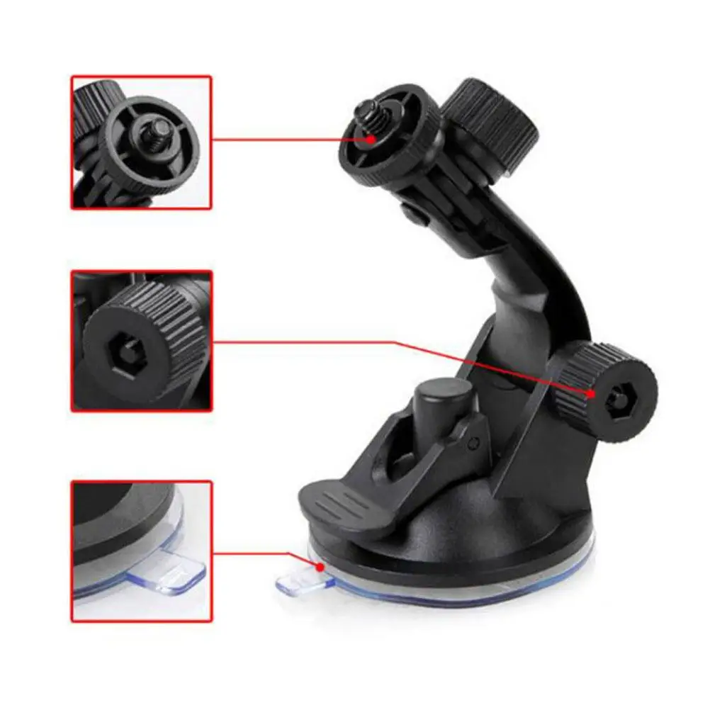 2Pcs Action Camera Car Suction Cup Mount and Tripod Adapter for Session and Other Action Cameras
2Pcs Action Camera Car Suction Cup Mount and Tripod Adapter for Session and Other Action Cameras