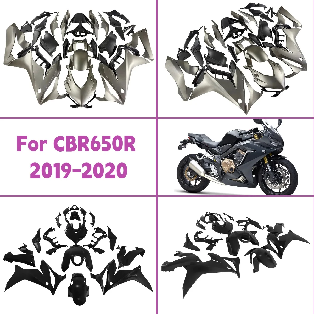 2019 2020 CBR 650R Replacement Full Fairings Bodywork Custom for 19 20 Honda CBR650R ABS Plastic Fairing Kit
2019 2020 CBR 650R Replacement Full Fairings Bodywork Custom for 19 20 Honda CBR650R ABS Plastic Fairing Kit